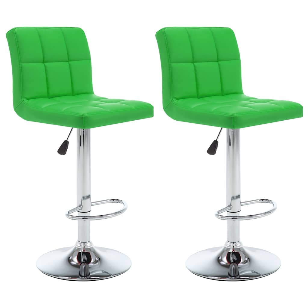 Tabourets de bar en cuir vert réglables pour corriger la posture et éliminer le mal de dos