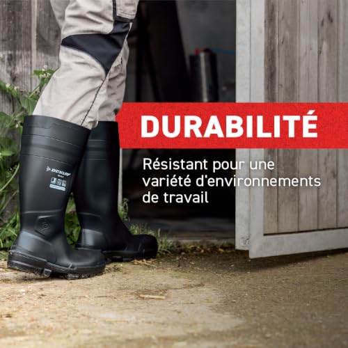 DUNLOP Protective Footwear, NB1JB01, Work-It S4, Blanc, Taille 42 EU – vue 4