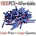 AMOSTING Nerf Bullets Refill Darts 1000PCS Bulk Bullets Pack for Nerf N-Strike Elite 2.0 Series – Compatible with All Elite Blasters Blue