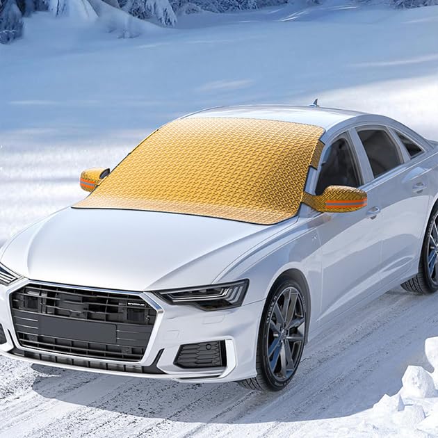 Protection pare-brise anti-neige Mercedes S Class contre le gel et la glace de l'hiver
