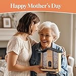 Bird Feeder with Camera Solar Powered, Smart Bird Feeder with AI Identify for 10000 Plus Species, Auto Capture & Real-time Notifications, Ideal Gift for Birdwatching, Bamboo - Image 5