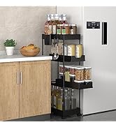 Amazon.co.jp: KOPOGU キッチン 収納 シンク下 調味料収納 多機能