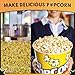 Ultimate Movie Theater Popcorn Kit - AYD Goods Butter Flavored Coconut Oil 32oz, Seasoning Salt 35oz & 20 Counts AYD Goods Popcorn Bags