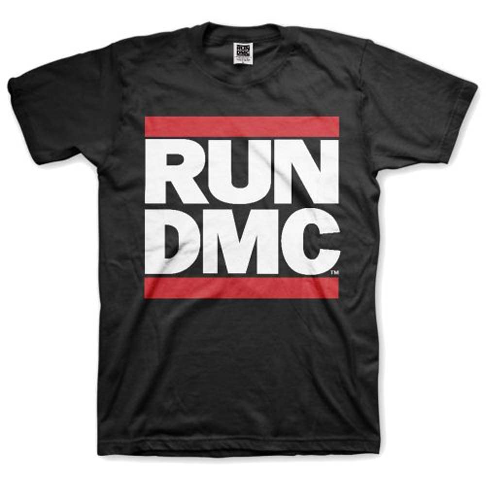Run DMC Men's Logo T-Shirt Black XL