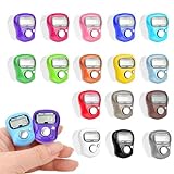 Kit pratique : ce lot de 16 compteurs à anneaux numériques contient 16 compteurs manuels numériques élégants de différentes couleurs. C'est le choix parfait pour les écoles, les établissements d'enseignement, les entrepôts et d'autres endroits qui ont besoin de compteurs de doigts efficaces et confortables pour un suivi sûr.