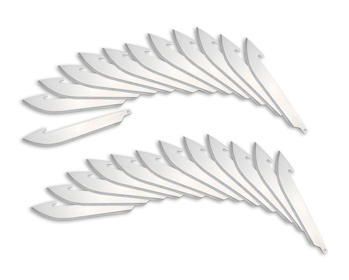 Outdoor Edge 24 Razor Rasierklingen 3.5", 200 g