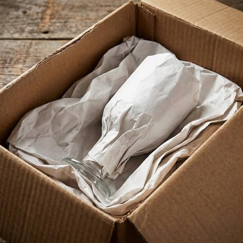 ASOUUNLD Packpapier 150 Blatt Zeitungspapier 70x38 cm Umzugspapier Weiß Schutzpapier für Geschirr Gläser Zerbrechliches Füllmaterial für Kartons Verpackungspapier Ideal für Umzug Haushalt & Versand