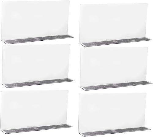 Zerodeko Clasificación de deflectores de clasificación de supermercados Plato de plástico Clapboards Clasificación Baffle Tabla de clasificación de