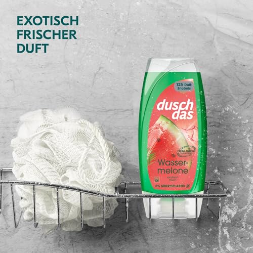 Duschdas Duschgel Wassermelone mit Fresh-Energy-Duftformel 6x 225 ml