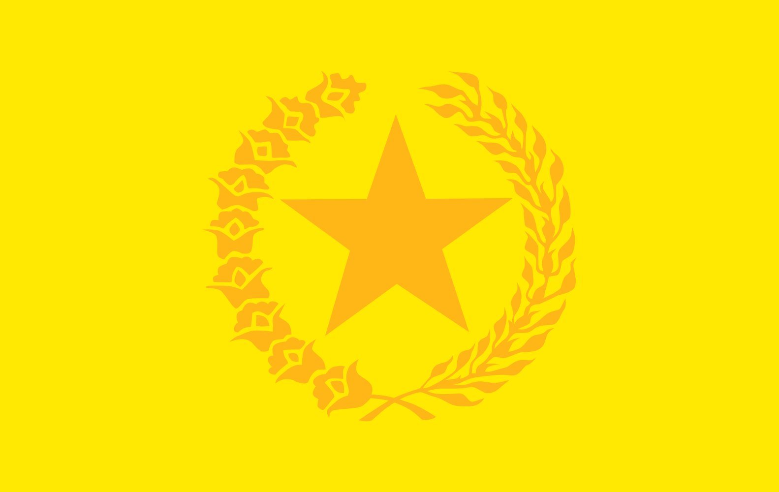Drapeau d'Indonésie Presidential Standard pour cérémonie et mât