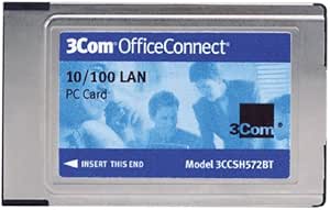 3com OC LAN PC Card F+ENet PCMCIA RJ45 Network Card & Adapter : Amazon ...