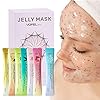 VOFEL Jelly Mask Facial Masks for Skin Care Peel Off Jelly Masks for Facials Diy Spa Skin Treatment 12 Pcs
