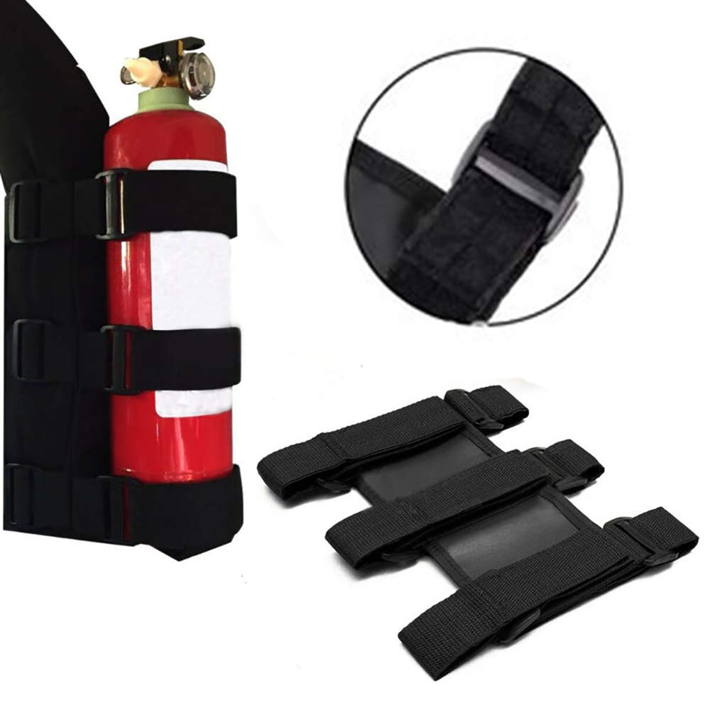 Buy DH+ Jeep Fire Extinguisher Holder, Adjustable Roll Bar Mounting