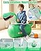 Large Inflatable Bouncy Dinosaur, Thick PVC Ride On Bouncer Animal Hopper Jumping Toys with Pump for Indoor Outdoor Play, Puncture-Resistant Bouncer for Kids Teens Ages 5+, 220 lbs(Dinosaur, 1 Pcs)