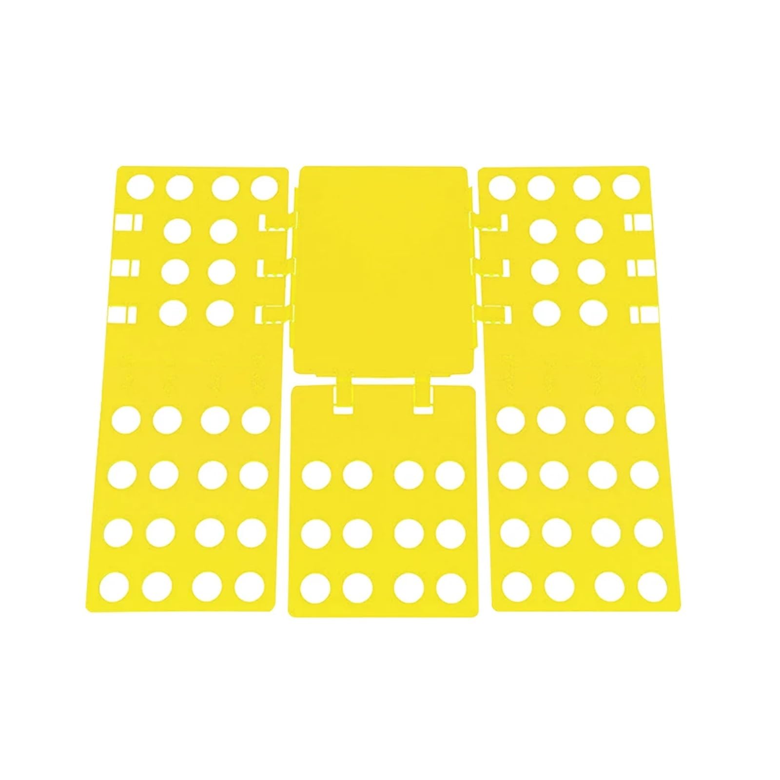 ZNTIHZ Adult T-Shirt Folder Adjustable Shirt Folding Board Clothes Plastic For Laundry Room For Washing And Folding(Yellow)