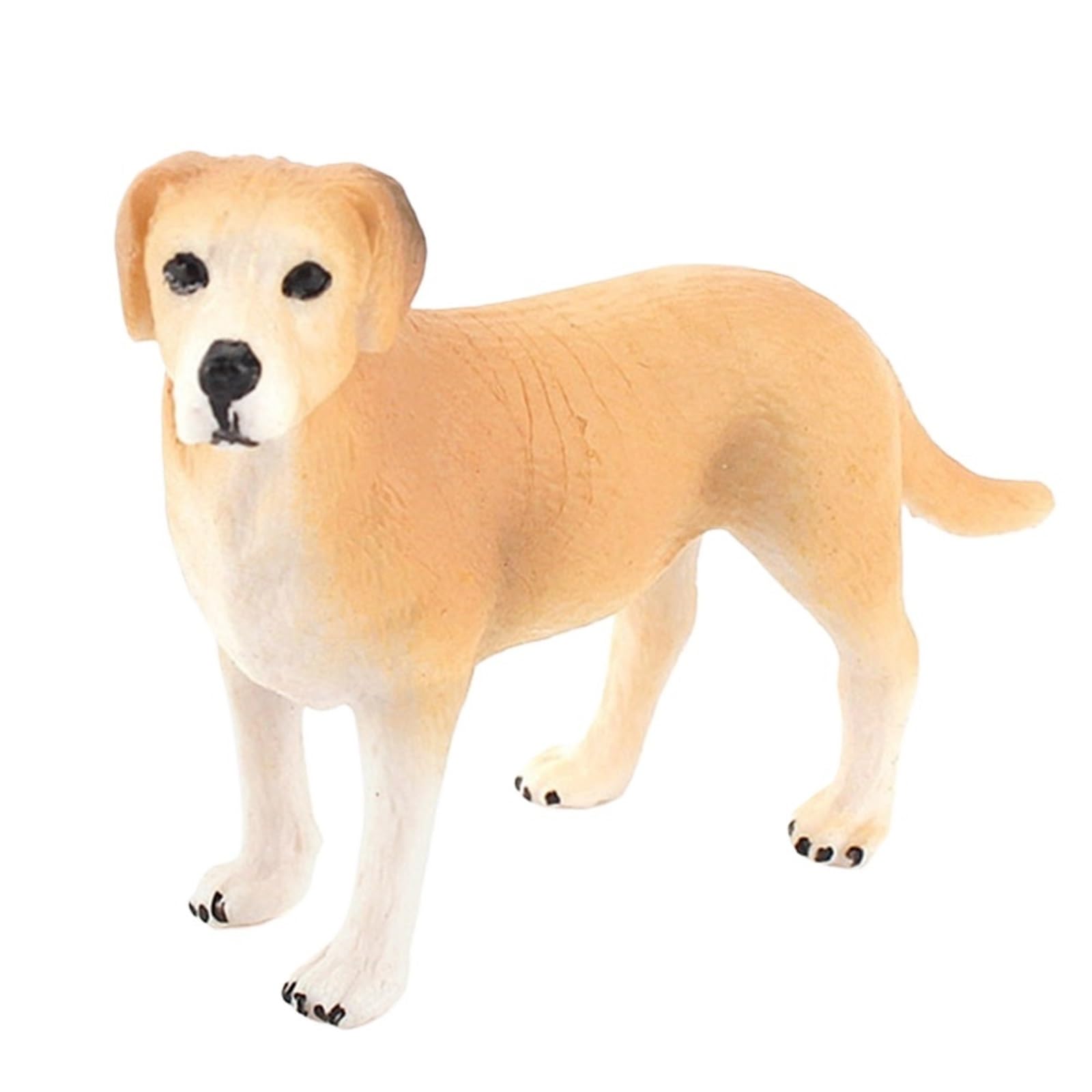 Dog Puppy Miniature Simulation Figurine Desktop Ornament Dollhouse Decor