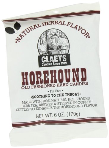 Claey's Natural Horehound Drops, 6-Ounce Packages (Pack of 12) image 4