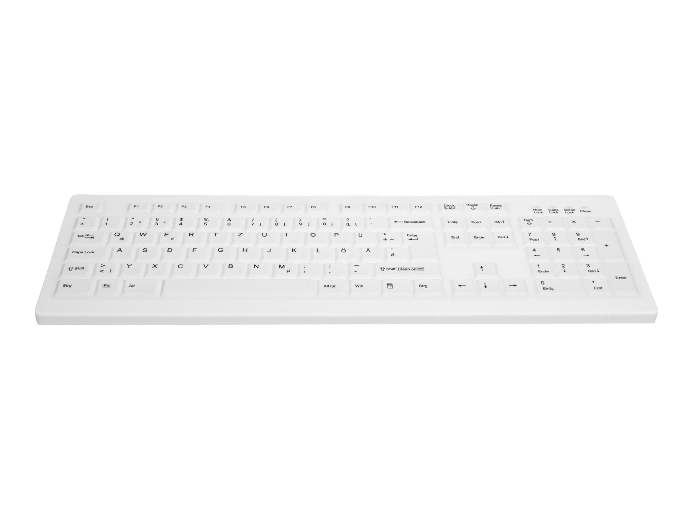 Cherry AK-C8100 clavier de précision étanche avec membrane de protection premium