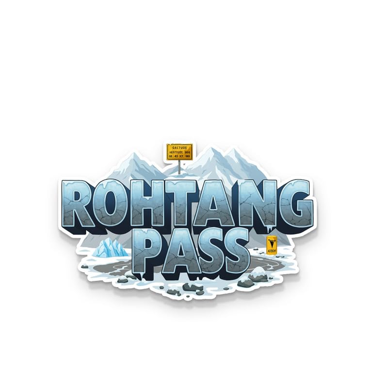 Image of Rohatang Pass Fridge Magnets, Glossy Finish, Stylish Magnet for Fridge, Wardrobe & Metal Surfaces