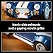 LEGO Icons Shelby Cobra 427 S/C Car Building Set for Adults - Bedroom, Office, or Book Shelf Decor for Sports Car Fans, Ages 18+ - Gift Idea for Birthdays - 10357
