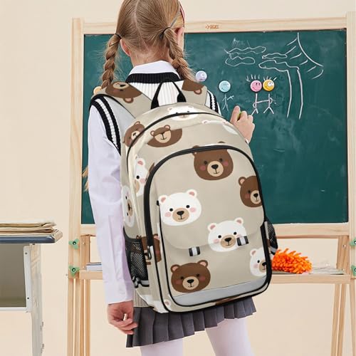 Sac à dos pour ordinateur portable enfants protégeant le matériel ours mignon - 3