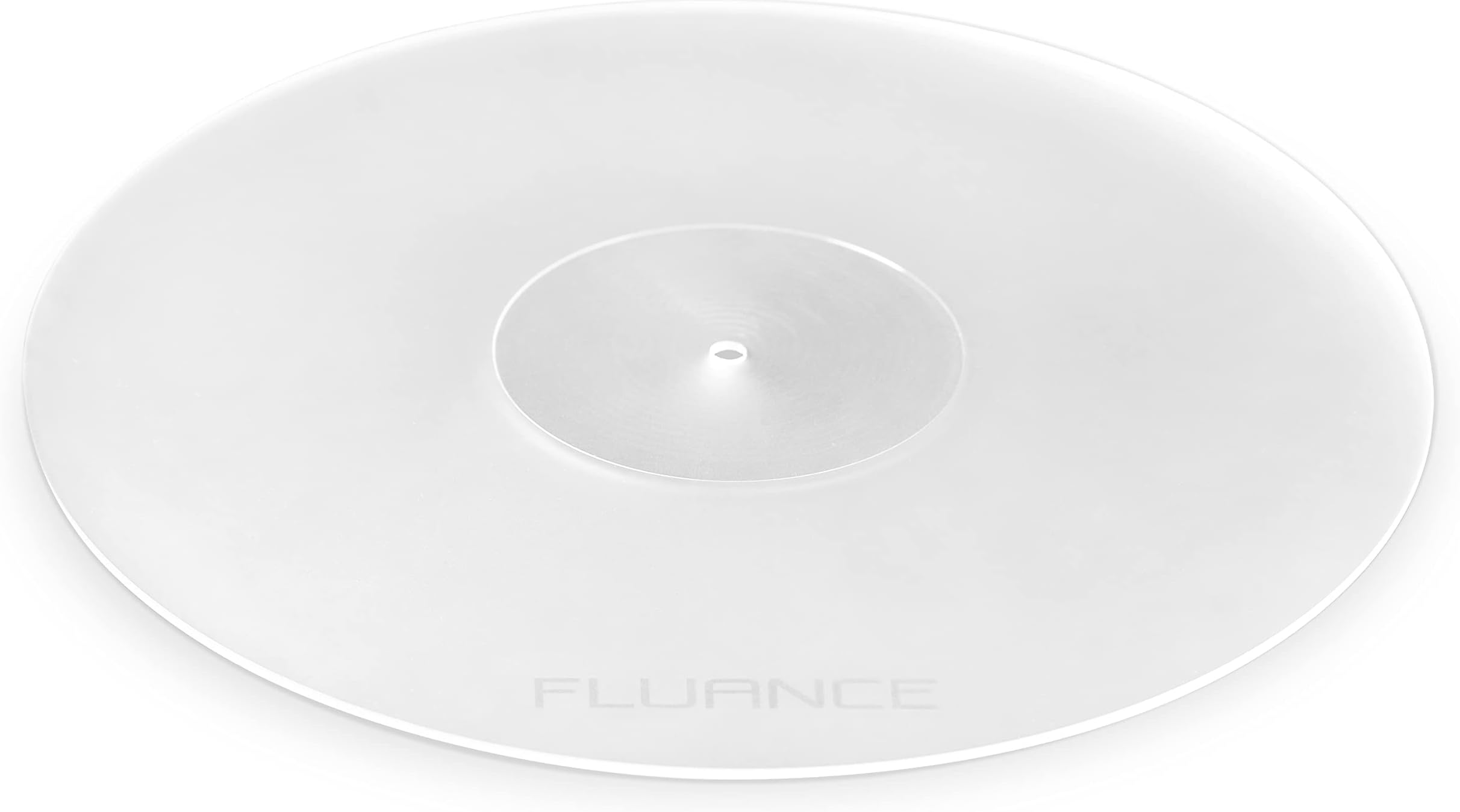 Acrylic Platter Mat for Turntables - Reduces Vibrations for Improved Sound Clarity for Vinyl Record Playback, Antistatic, Precision Machined, Compatible with 12" Record Players (PM50)