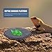 Alipis Turtle Enclosure Accessories Mat Stone Plate Reptile Basking Platform Rock Small Stones for Reptiles Terrarium Bowls Habitat Decor
