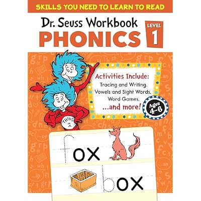 Dr. Seuss Phonics Level 1 Workbook