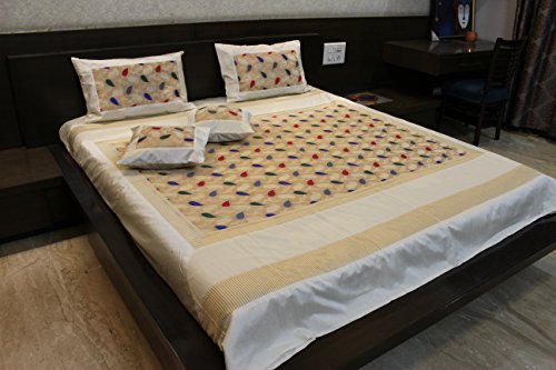 Parure de lit indien royal couvre-lit double 213x264 - 5