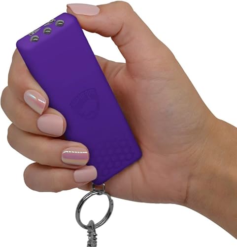 GUARD DOG SECURITY Hornet+ Mini llavero de pistola aturdidora - Linterna de pistola aturdidora ahora con indicador de duración de la batería -