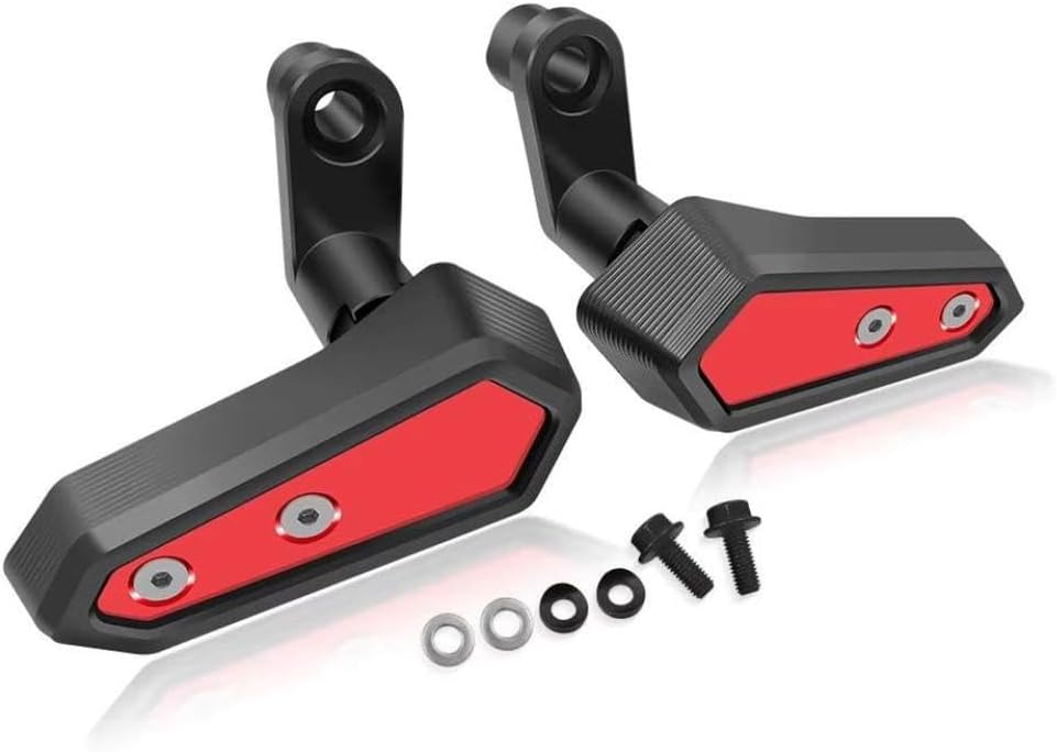 Falling Protection Frame Slider Fairing Guard Anti Crash Pad Protector 500 Z500 SE NINJA500 2024 2025 Compatible with Automotive Motorcycle Parts(Red)