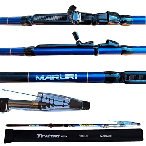Vara Telescópica Maruri Ultra Light Triton Spin 2,40m