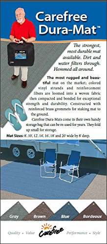 Carefree 181275 Bordeaux 8' X 12' Dura-Mat #TOP4