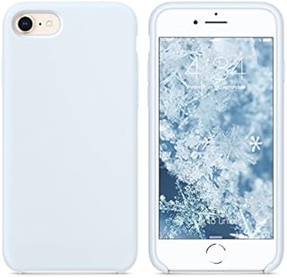 SURPHY iPhone SE 2022 case, iPhone SE 2020 case, iPhone 8 Case, iPhone 7 Case, Liquid Silicone Gel Rubber Shockproof Protective Back Case Cover for iPhone SE 3rd / SE 2nd / 8/7 4.7 inches, Teal Blue
