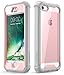 i-Blason Ares Designed for iPhone SE Case, iPhone 5s/5 case, Full-Body Rugged Clear Bumper Case with Built-in Screen Protector for Apple iPhone SE 2016 Release (Compatible with iPhone 5s/5) (Pink)