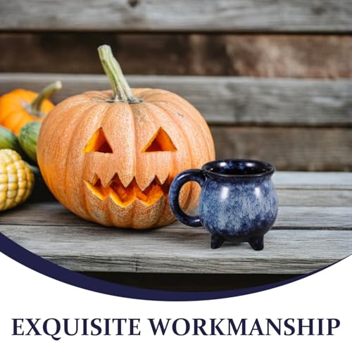 Taza Caldero de Bruja para Halloween de Cerámica 375ml miniatura 6