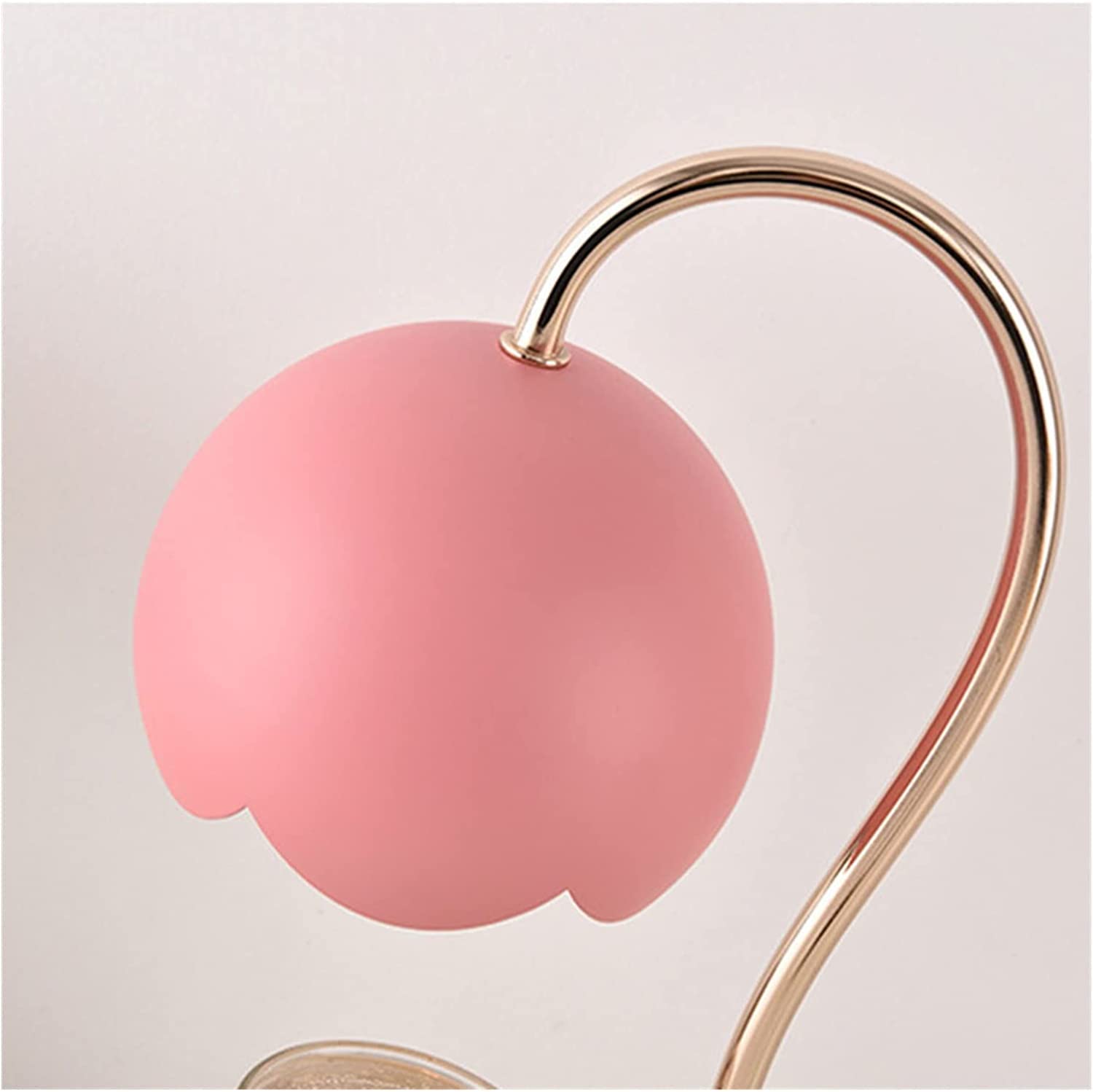 LIOONS Creativo Metallo Fusione Cera Lampada Dimmerabile 35w Candela Lampada Base in Legno Candela più Calda Lampada Aromaterapia Vaso Candela Room Decor