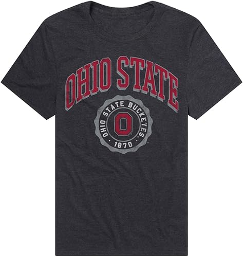 Miniatura 22 de Campus Lab Official NCAA Classic Seal Collegiate Classic Ring-Spun T-Shirt Unisex for Men & Women Collection