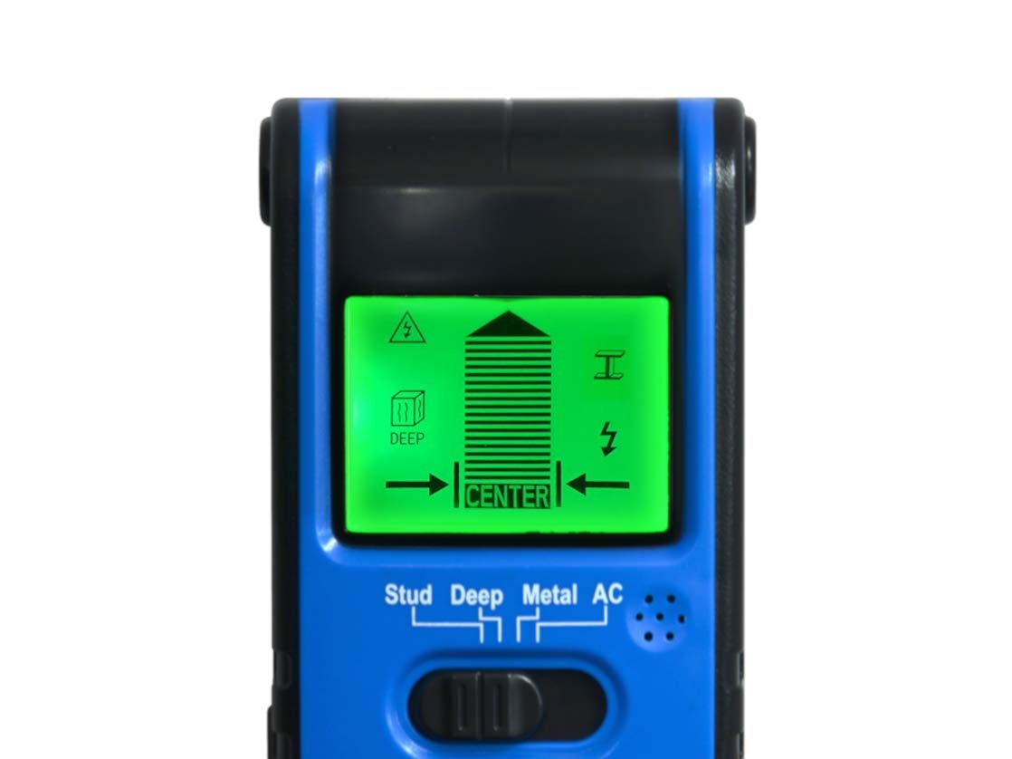 BSD Digitale Ortungsgerät - 3in1 Wand Scanner, Metalldetektor, Stud Finder, Metall Holz und AC Draht Detektor