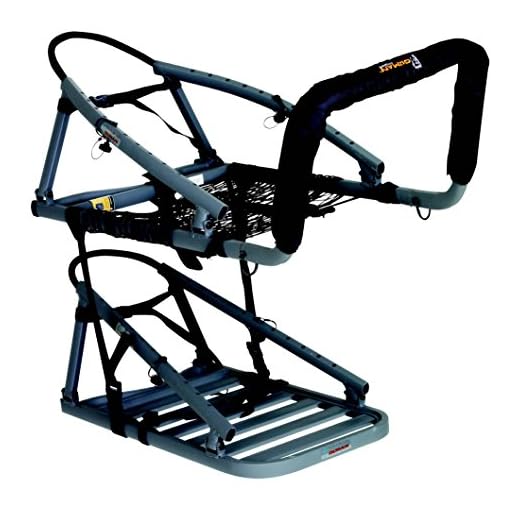 OL'MAN TREESTANDS Alumalite CTS Climbing Stand, Aluminum Construction with 21" Wide Net Seat