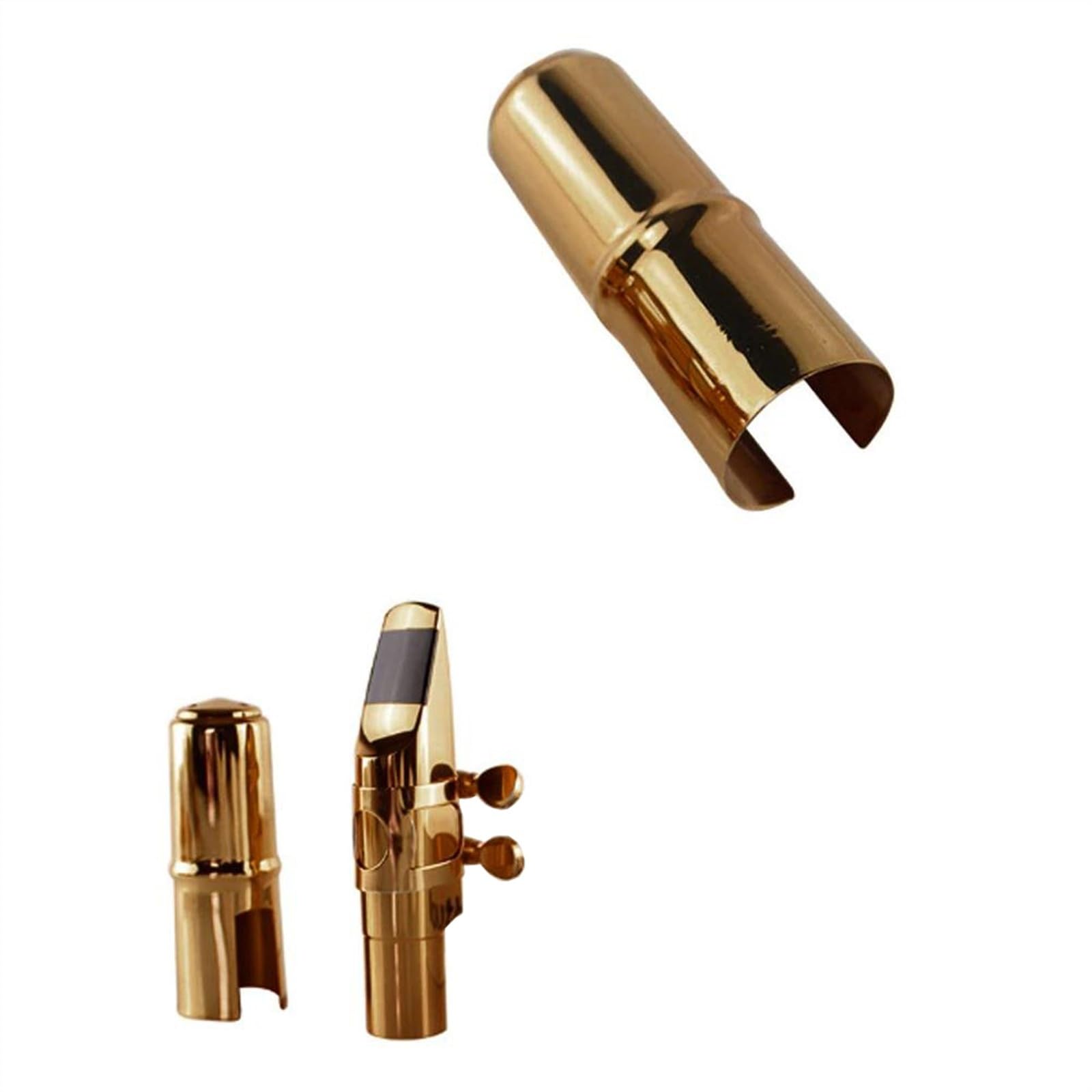 Części do Saksofonu Instrumentów Saksofon Metalowy Ustnik 5C/6C/7C/8C Z Nasadką Saksofon Altowy Akcesoria Do Instrumentów Muzycznych (Color : 6C)