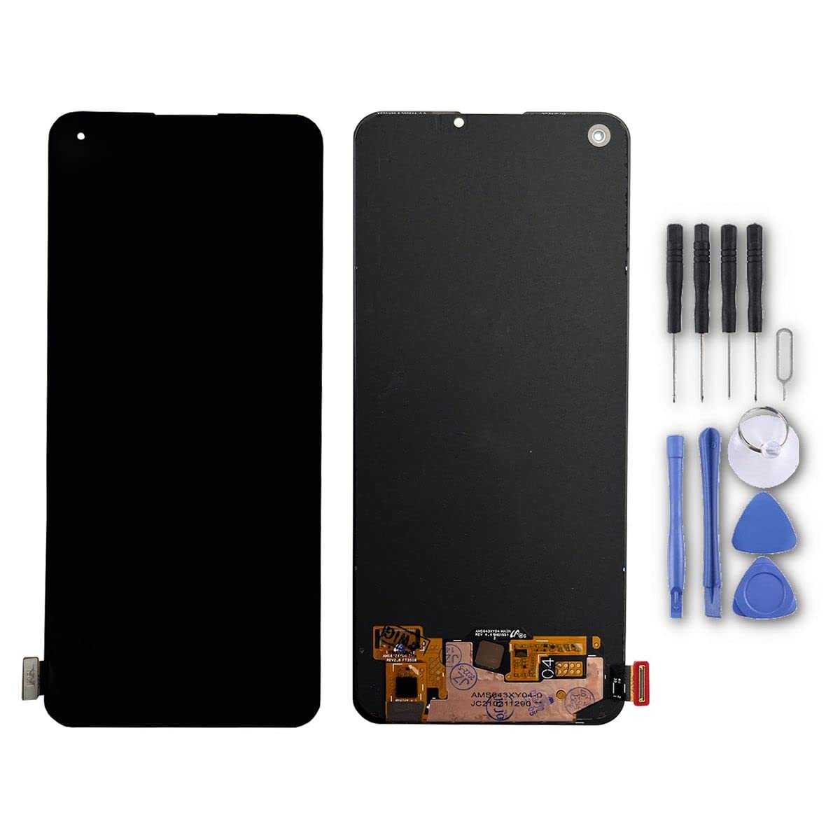 Wigento Für Oppo Find X5 Lite/Oppo A94 5G LCD Display Einheit ohne Rahmen Touch Ersatzteil Reparatur Zubehör