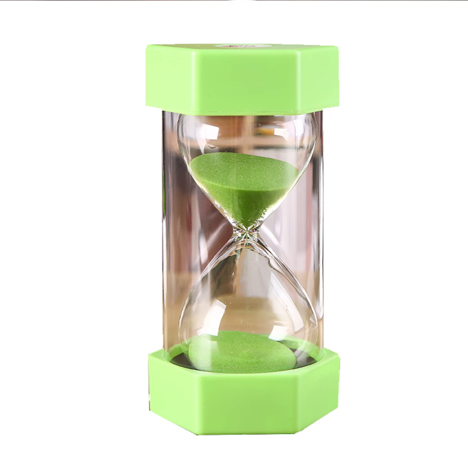 Reloj de arena, temporizador de arena, temporizadores visuales verdes for niños Temporizador de reloj de arena for la cocina, el aula mientras juega mientras hace ejercicio o trabaja cualquier edad Te