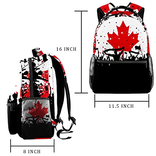 Sac à dos décontracté pour femme grande capacité multicolore - 2