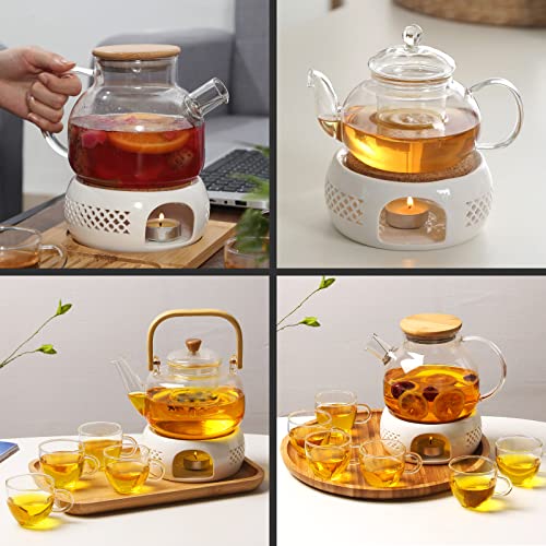 Keissco KEISTPC-0612 Teapot Warmer, Ceramic Teapot Heater thumb #2