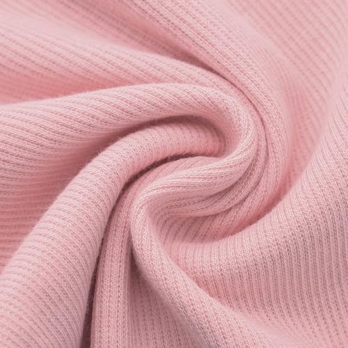 Image of Baby Long Sleeve Shirts Infant Toddler Tshirt Ribbed Undershirts for Girls Boys Clothes 6 Months-3 Years