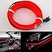 Ronben 6.5ft Panel Gap Neon Lamp Strip Cold EL OLED Interior Light Trim Atmosphere (Red)