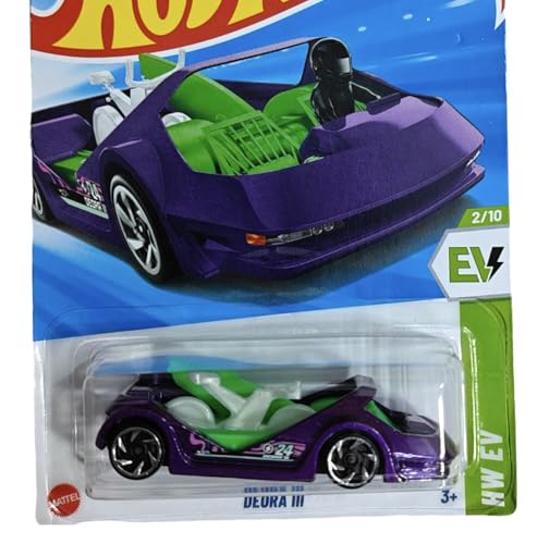 Image of hw Die-Cast 1:64 for Ages 3 and up (Deora III | HW EV | Purple)