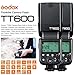 Godox TT600 2.4G Wireless Flash Speedlite Master/Slave Flash with Built-in Trigger System Compatible for Canon Nikon Pentax Olympus Fujifilm Panasonic (TT600)