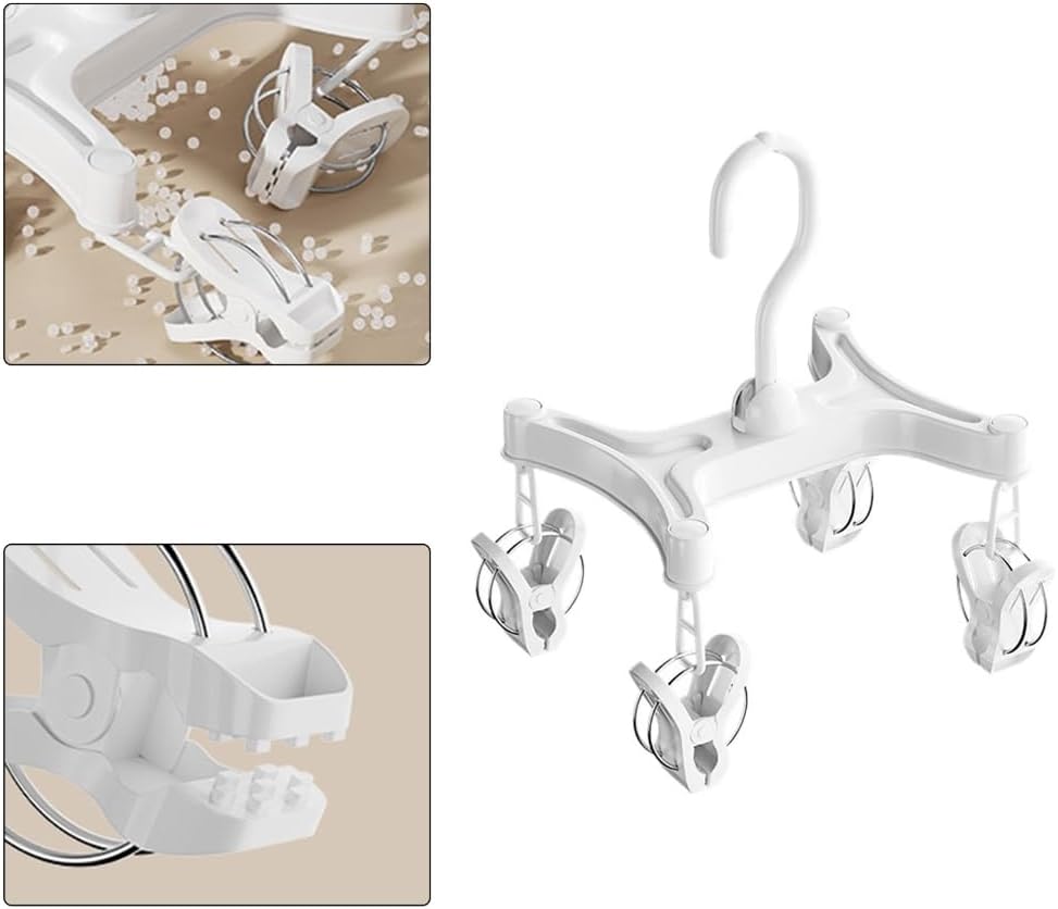 Lightweight Clip for Drying Clothes Efficiently During Travel or Home Laundry